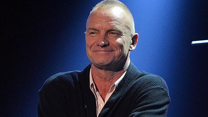 Sting bei einem Konzert in Skandinavien Sting bei einem Konzert in Skandinavien