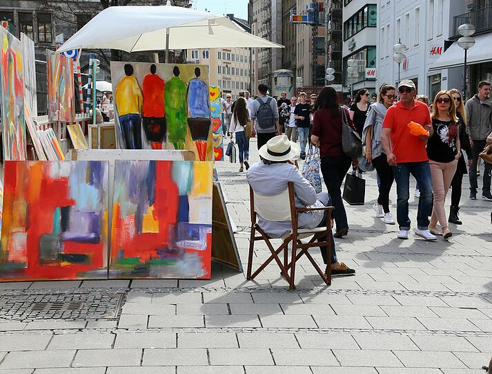 Die schönsten Impressionen vom Frühlingswochenende in München.