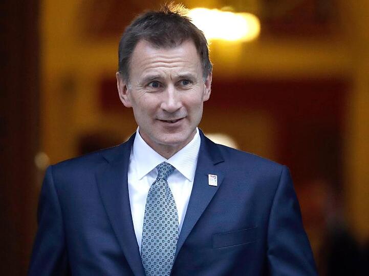 Jeremy Hunt gilt als ernstzunehmender Konkurrent von Boris Johnson.