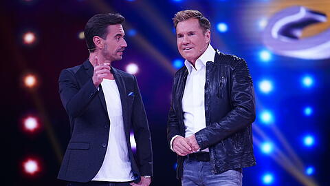 2020 war Florian Silbereisen (l.) Gast-Juror bei DSDS. Damals saß Dieter Bohlen noch fest im Jurysattel.