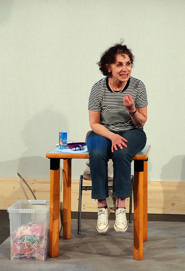 Alela Florow im Theater Undsofort Alela Florow im Theater Undsofort