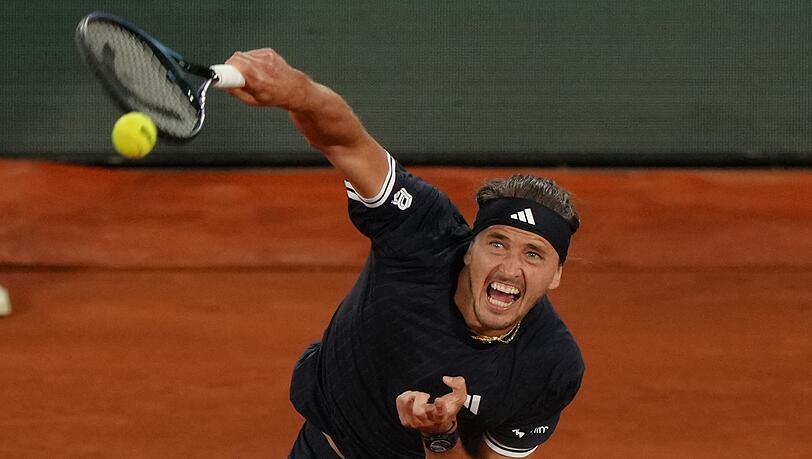 Auf den Aufschlag war bei Alexander Zverev wieder Verlass.