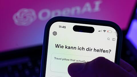 M&uuml;ssen Mitarbeiter des ChatGPT-Entwicklers Spione f&uuml;rchten? (Archivbild)