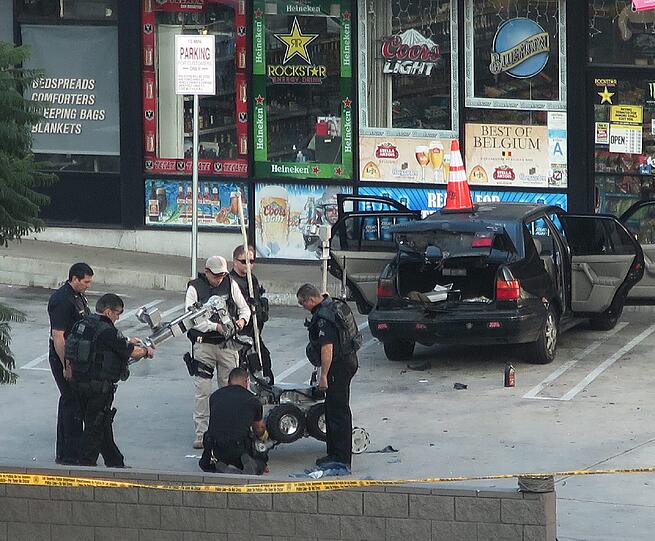 Ein Bombenalarm in der Nähe des Dolby Theatre in Los Angeles hat für Verkehrschaos gesorgt