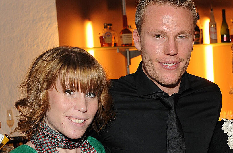 Christian Lell und seine Schwester Marie-Therese bei einer Charity-Veranstaltung ihrer Stiftung für Mukoviszidose am 14. Dezember 2009.