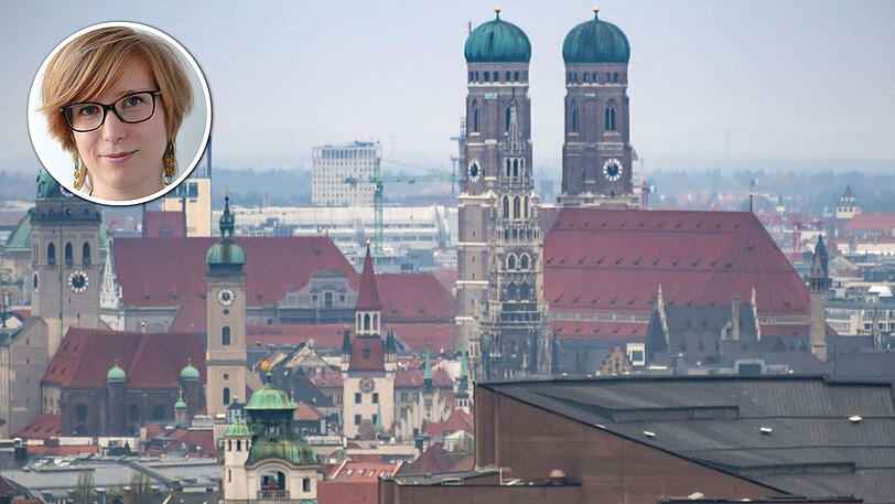 Kandidaten für das Amt des Münchner Oberbürgermeisters sind Katrin Habenschaden von den Grünen, der amtierende OB Dieter Reiter von der SPD und CSU-Kandidatin Kristina Frank.