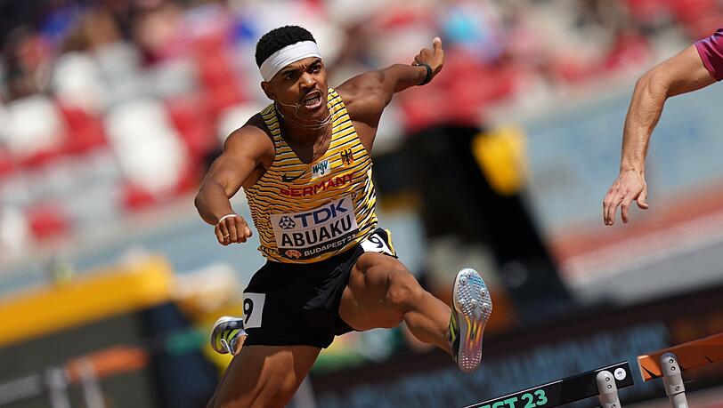 Joshua Abuaku hat über 400 Meter Hürden das Finale erreicht.
