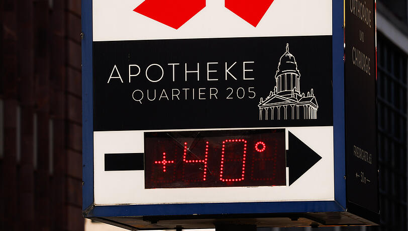 Wird es wieder 40 Grad warm? Aktuell ist dieses Szenario eher unwahrscheinlich. Wird es wieder 40 Grad warm? Aktuell ist dieses Szenario eher unwahrscheinlich.