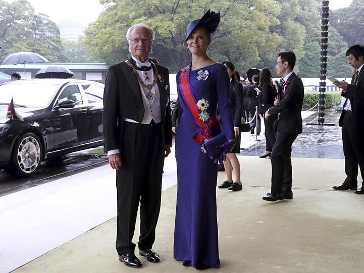 Rund 2000 Gäste sind geladen, darunter auch König Carl XVI. Gustaf von Schweden und Kronprinzessin Victoria.