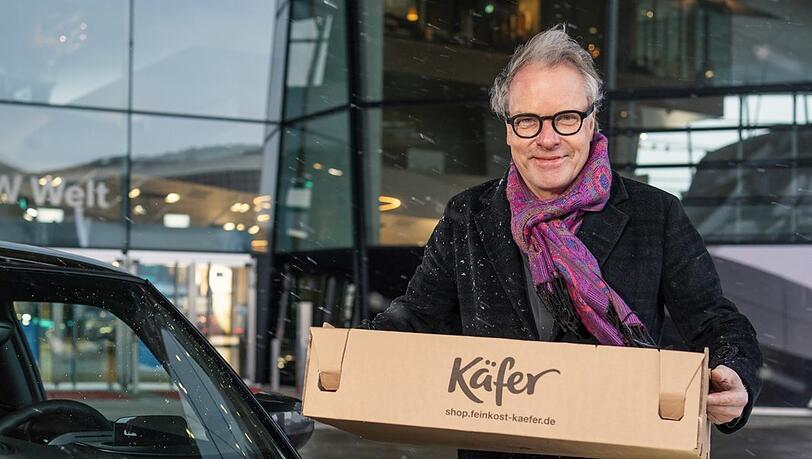 Bobby Bräuer liefert zum Teil selbst aus.