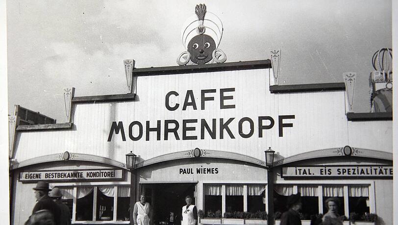 Ein Bild aus der Anfangszeit: Das Café Mohrenkopf im Jahr 1950. Ein Bild aus der Anfangszeit: Das Café Mohrenkopf im Jahr 1950.