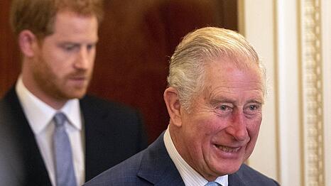 In London kam es nach vielen Monaten zu einem Wiedersehen zwischen Prinz Harry und König Charles.