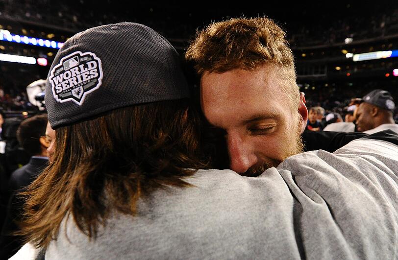 Jubel in San Francisco: Die Giants haben in der Nacht auf Montag zum siebten Mal die World Series gewonnen.