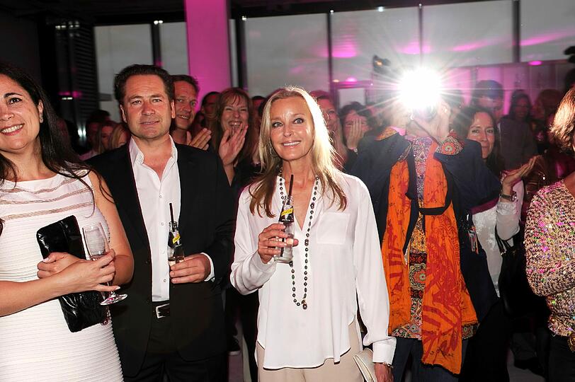 Bo Derek strahlte