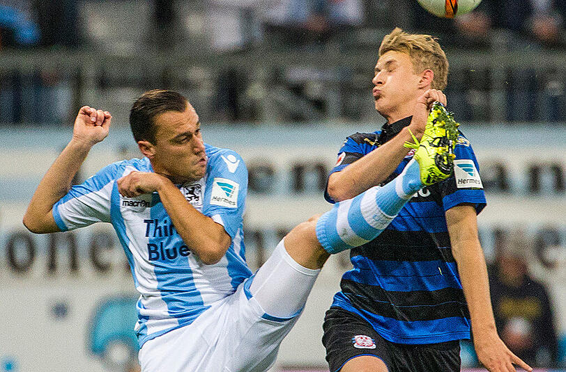 MICHAEL LIENDL NOTE 4: Engagiert und gut ins Löwen-Spiel eingebunden, aber zu viele g&lsquo;schlamperte Ballverluste. Der Spielmacher kann mehr.