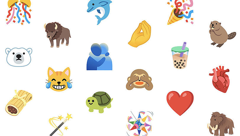 Nicht nur Google spendiert seinen Nutzern im Herbst ein Emoji-Update. Nicht nur Google spendiert seinen Nutzern im Herbst ein Emoji-Update.