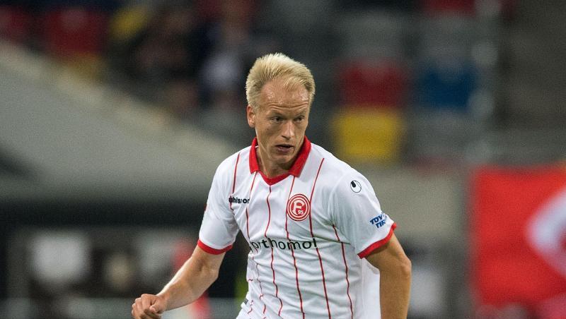Havard Nielsen im Trikot von Düsseldorf. Foto: Marius Becker/Archivbild