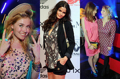 Hannah Herzsprung und Anna Maria Mühe, Fotomodell Shermine Sharivar und Palina Rojinski beim New Faces Award. Wir haben noch mehr Bilder vom roten Teppich, von der Promi-Party danach und von der Verleihung.