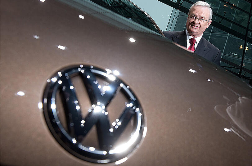 Neben den großen Absatzbringern tragen auch Volkswagens leichte Nutzfahrzeuge, Porsche, Seat sowie die Lastwagenbauer MAN und Scania zu dem Rekord im VW-Konzern bei. Im Bild: Martin Winterkorn, Vorstandsvorsitzender der Volkswagen AG