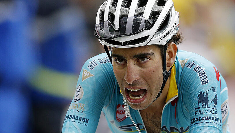Der Sarde Fabio Aru freut sich auf die Etappen des Giro d'Italia in seiner Heimat. Der Sarde Fabio Aru freut sich auf die Etappen des Giro d'Italia in seiner Heimat.