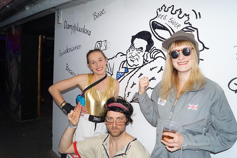 Wer auf den "Atriumfasching" will, muss verkleidet sein.