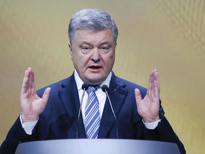Der bisherige Präsident der Ukraine, Petro Poroschenko.