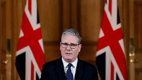 Der britische Premier Starmer will Medien zufolge heute die Anerkennung eines palästinischen Staates verkünden. (Archivbild)