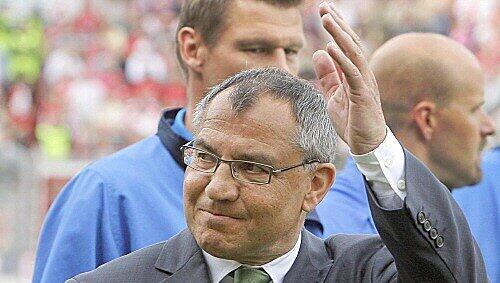 Ein Freund klarer Worte: Felix Magath. Ein Freund klarer Worte: Felix Magath.