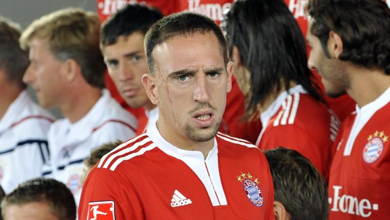 Unter 100 Millionen darf er nicht gehen: Franck Ribéry. Unter 100 Millionen darf er nicht gehen: Franck Ribéry.