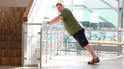 Heinrich D. will noch mehr abnehmen: "Unter 100 Kilo ist mein Ziel."