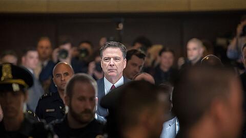 "Ich habe keine Angst", ließ Comey nach der Anklage wissen. (Archivbild)