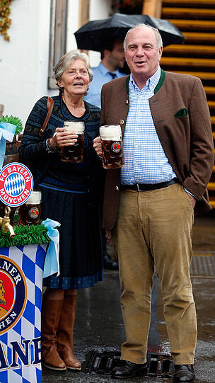 Uli gemeinsam mit seiner Ehefrau Susi.
