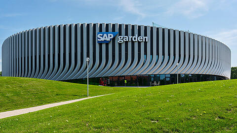 Münchens neueste Attraktion: der SAP Garden.
