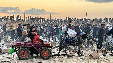 Die Anzeichen für eine mögliche baldige Waffenruhe im Gazastreifen häufen sich. (Archivbild)