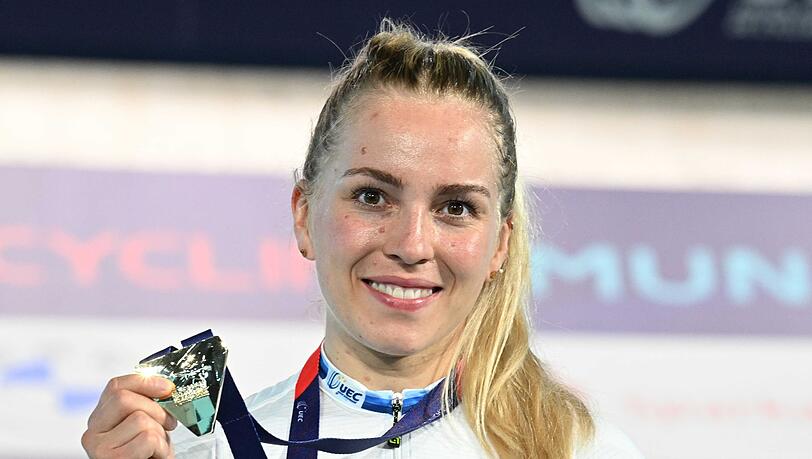 Hat sich das dritte EM-Gold im Sprint geholt: Emma Hinze.
