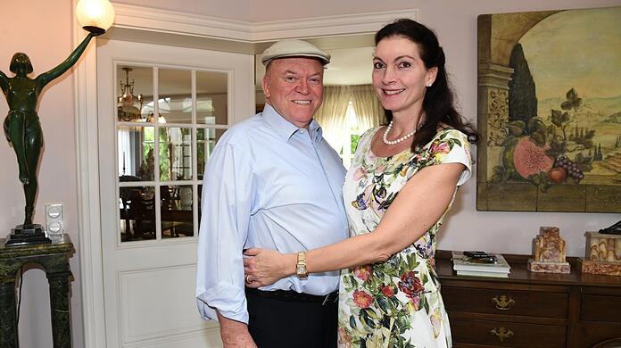 Sterne-Koch Heinz Winkler und seine dritte Ehefrau Daniela.