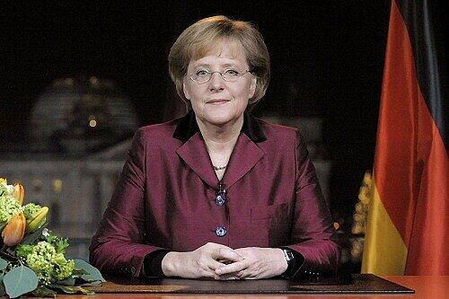 Merkel spricht zum Volk