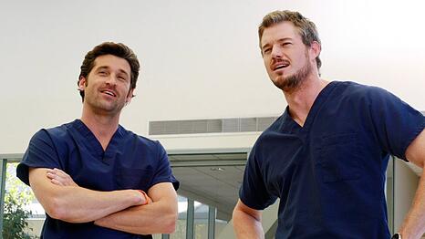 McDreamy und McSexy: Patrick Dempsey (li.) und Eric Dane wurden durch ihre "Grey's Anatomy"-Rollen zu Serienstars.