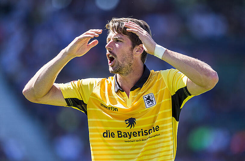 Musste sich bei Ex-Klub Karlsruher SC trotz längerer Überzahl mit einem torlosen Remis begnügen: 1860-Vizekapitän Jan Mauersberger.