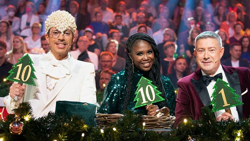 Auch in der großen Weihnachtsshow von "Let's Dance" sitzen sie wieder in der Jury: Jorge González, Motsi Mabuse und Joachim Llambi.