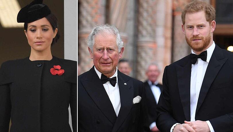 Bei den Gesprächen von König Charles und Prinz Harry ist Herzogin Meghan offenbar nicht erwünscht.