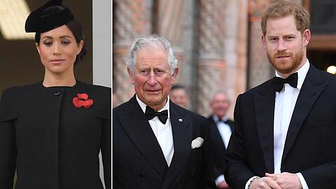 Bei den Gesprächen von König Charles und Prinz Harry ist Herzogin Meghan offenbar nicht erwünscht.