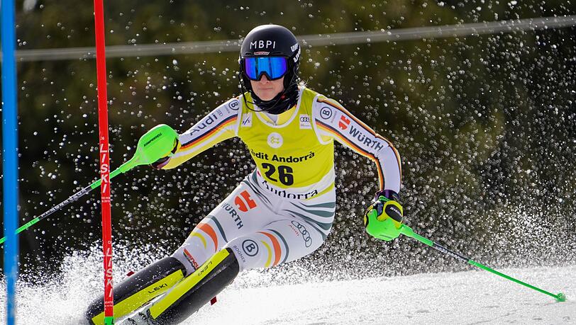 Jessica Hilzinger aus Deutschland in Aktion.