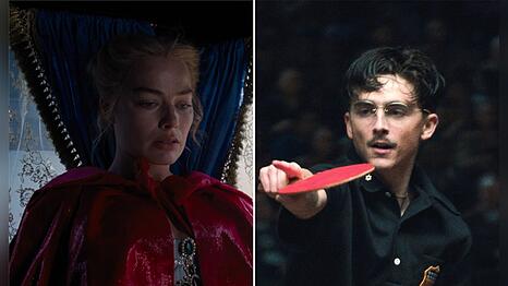 Margot Robbie und Timoth&eacute;e Chalamet treten im Februar um die Gunst des Kinopublikums gegeneinander an.