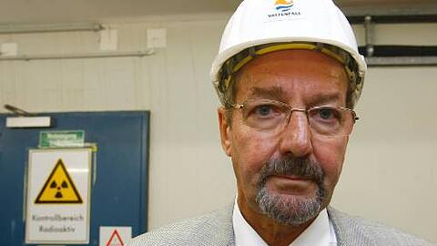 Geschasst: Hans-Dieter Lucht, der Leiter des Kernkraftwerks Kruemmel.