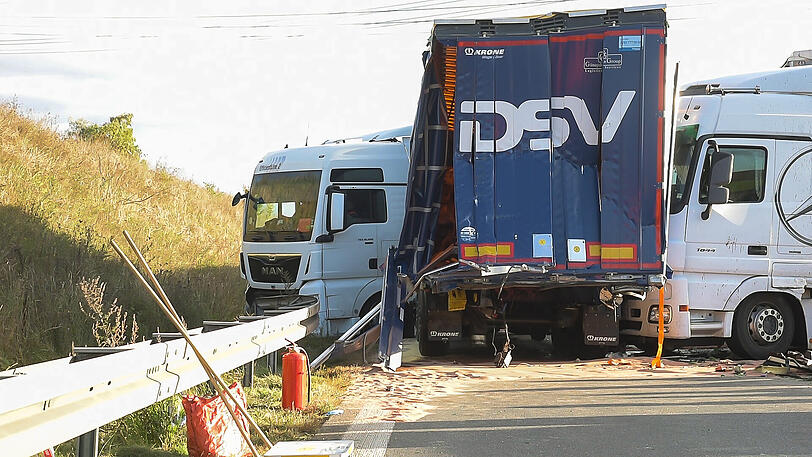 Weitere Bilder von der Unfallstelle.