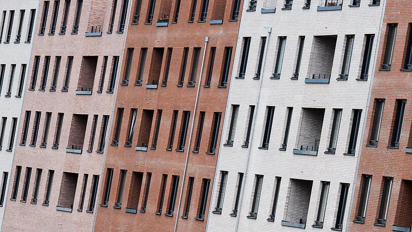 Neue Mehrfamilienhäuser in Hannover.