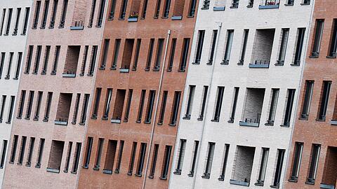 Neue Mehrfamilienhäuser in Hannover.