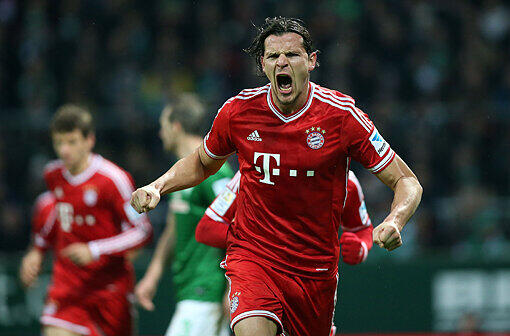 PLATZ 13: Daniel Van Buyten - 1 Tor (1x Bundesliga).