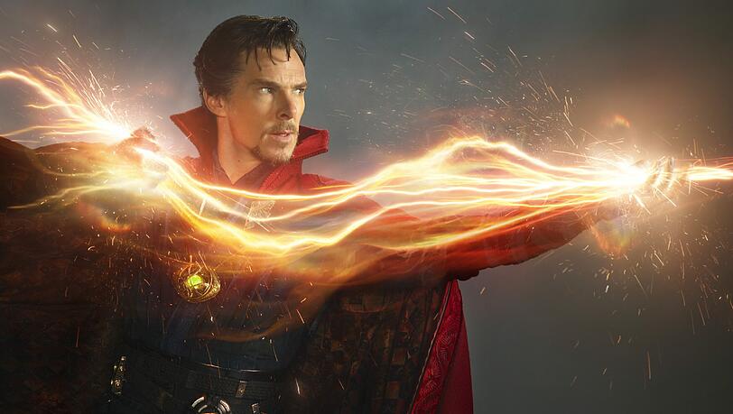Der Arzt Doctor Strange (Benedict Cumberbatch) wirkt auch jenseits der Schulmedizin. Der Arzt Doctor Strange (Benedict Cumberbatch) wirkt auch jenseits der Schulmedizin.